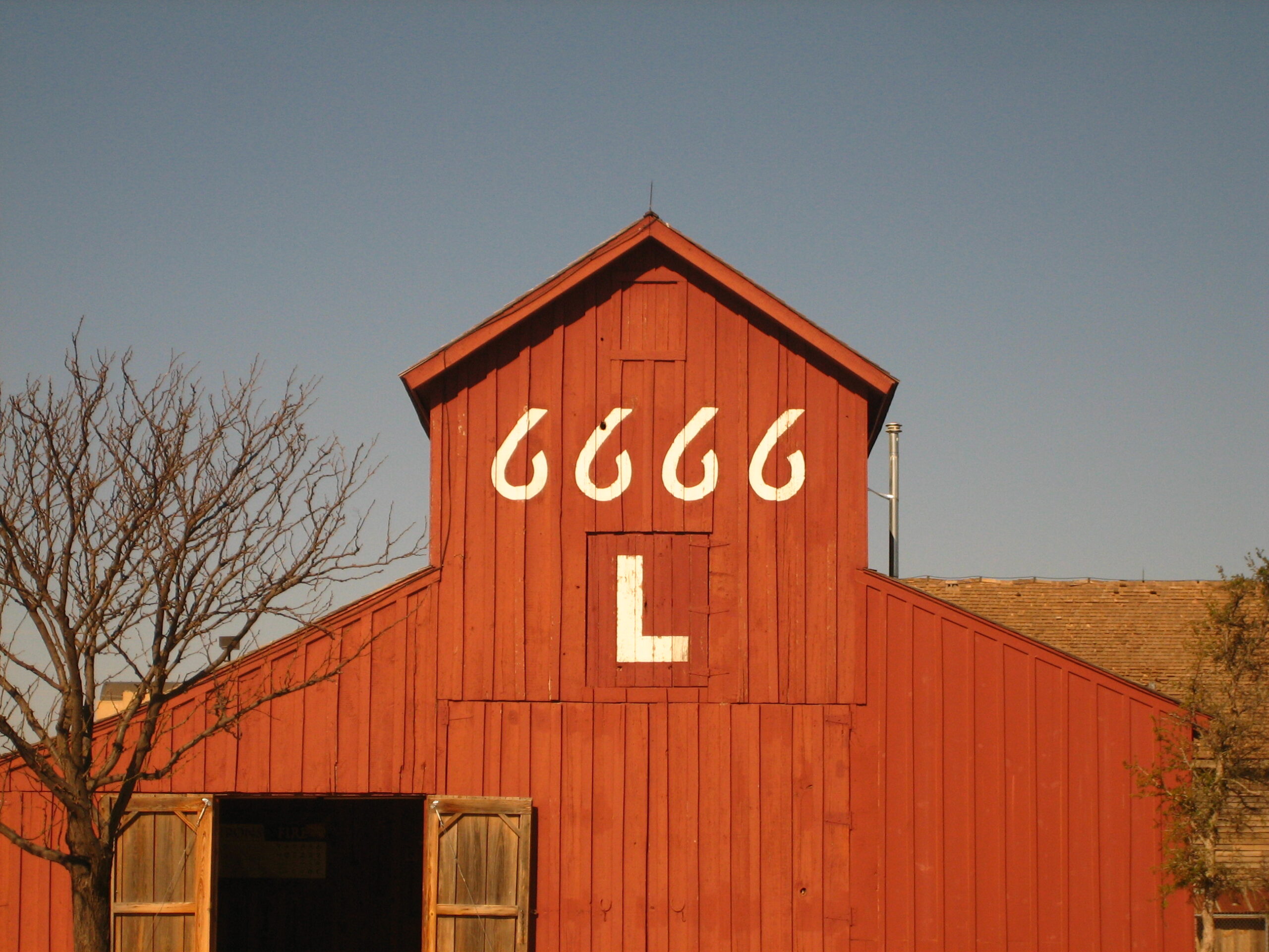 Four Sixes (6666) Ranch barn